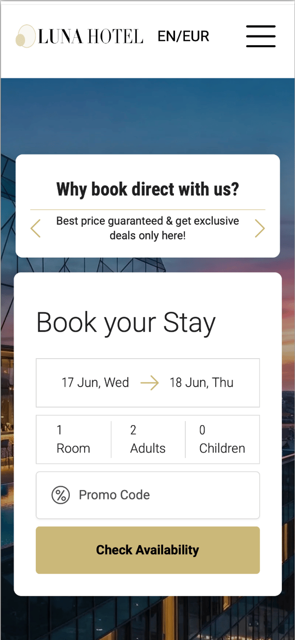 Unique Selling Points on Mobile